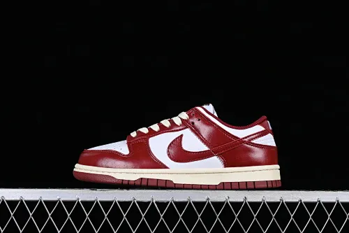 All Categories Nk SB Dunk Series Nk SB Dunk Low Low-top sneakers Cost-effective version Nk Dunk Low Prm "Team Red" Retro white and red SB low-top sports and leisure sneakers FJ4555-100